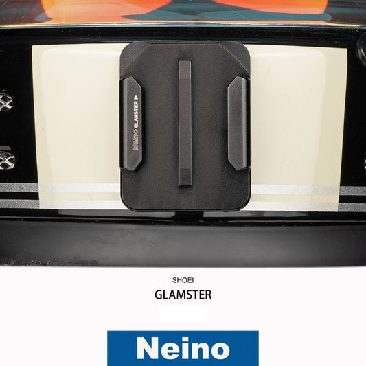 SHOEIヘルメット GLAMSTER グラムスター専用アクションカメラ顎マウント ベース単品 GOPRO、insta360など
