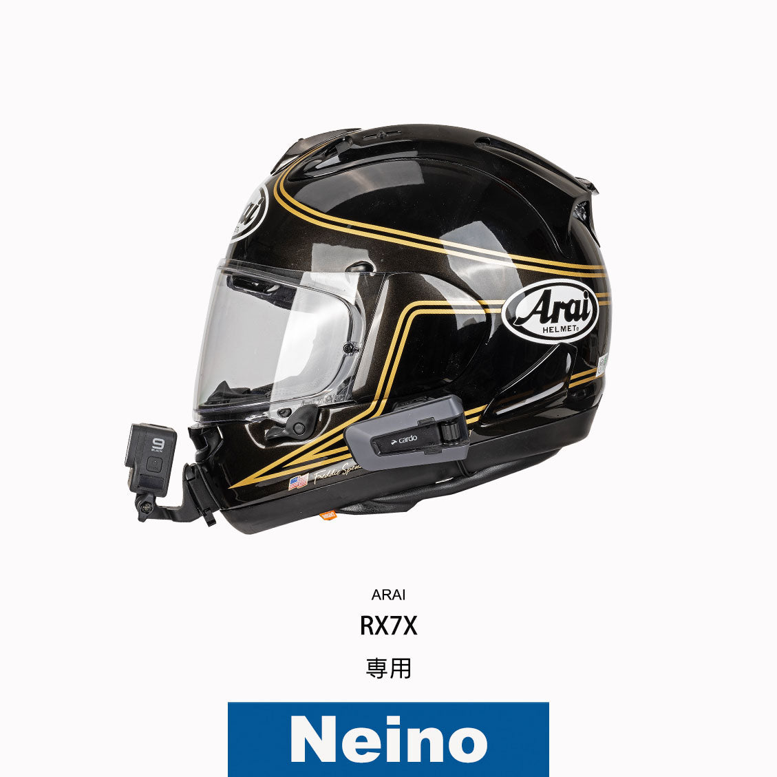 arai gopro helmet mount ARAI Arai Helmet RX7X Dedicated Action Camera Chin Mount for GOPRO, In – Neino Japan