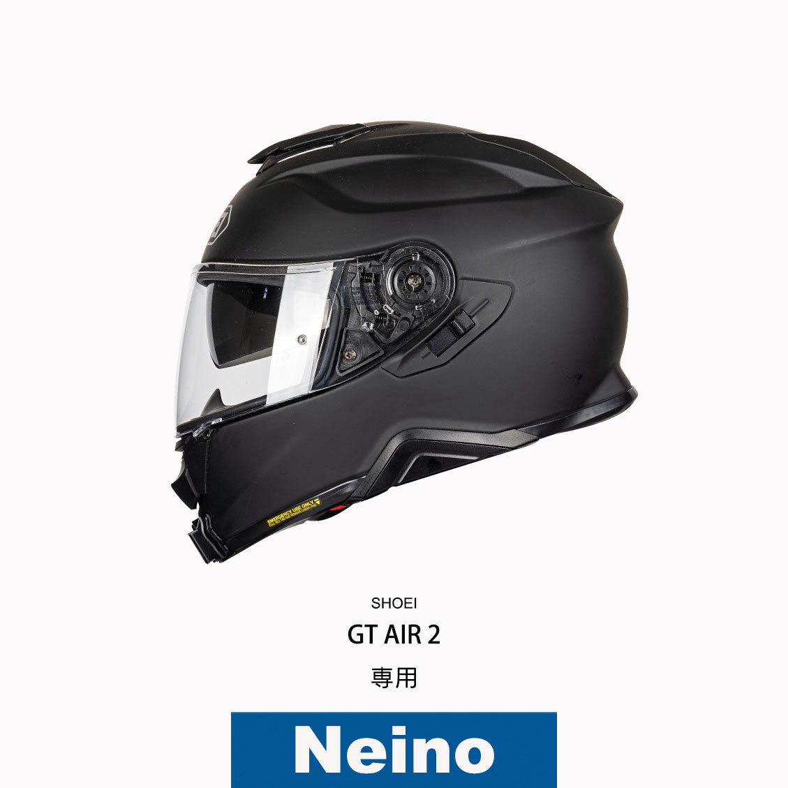 SHOEIヘルメット GT-Air2専用アクションカメラ顎マウント GOPRO、insta360など
