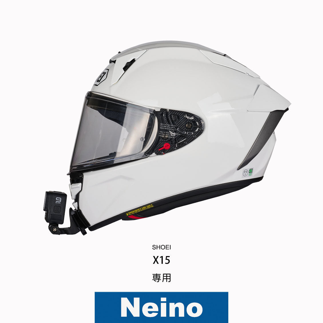 goptp on shoei x14 helmet SHOEI Helmet X15 Dedicated Action Camera Chin Mount for GOPRO, Insta36 – Neino Japan