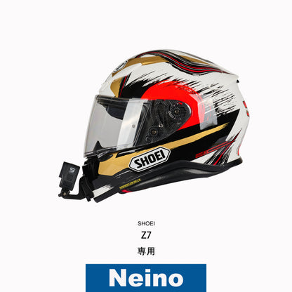 SHOEIヘルメット Z-7専用アクションカメラ顎マウント GOPRO、insta360など